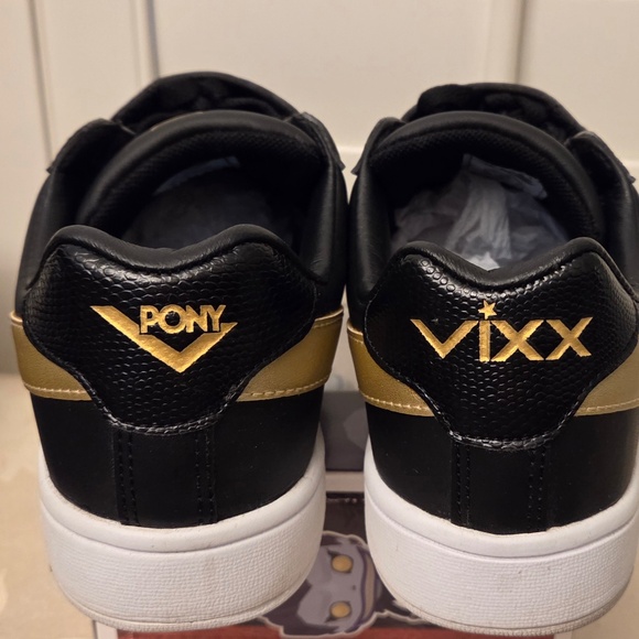 VIXX PONY "Liberty" Limited Edition SUPER HERO Black Sneakers 'RARE' KPOP - Picture 8 of 15